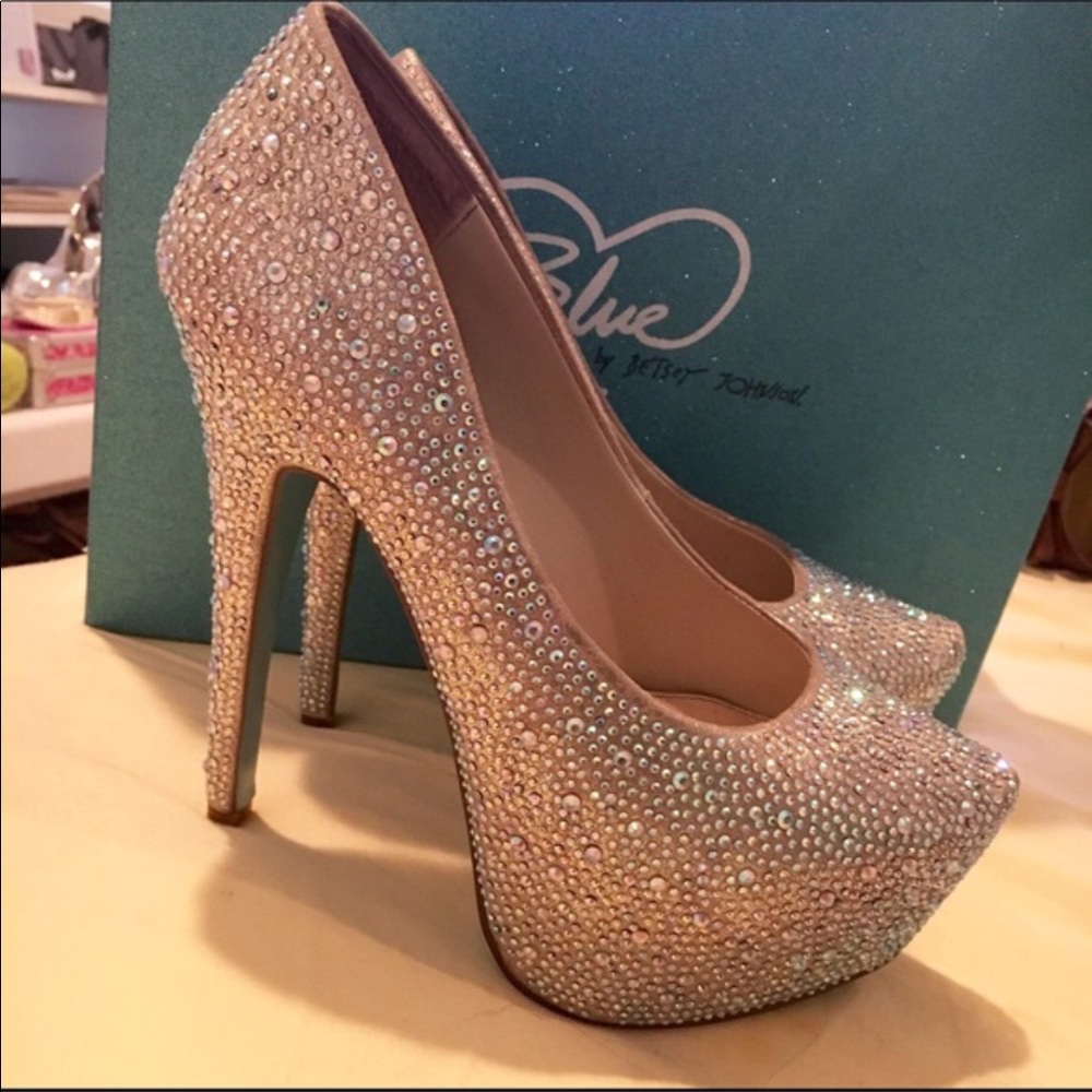 Crystal Dream Betsy Johnson Heels